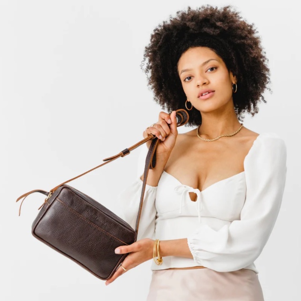 Portland Leather The Toaster Bag Crossbody